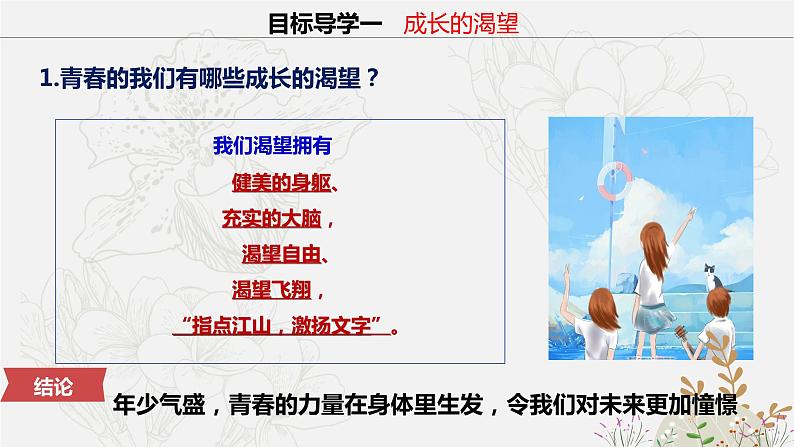 3.1+青春飞扬+课件-2023-2024学年统编版道德与法治七年级下册 (1)第5页