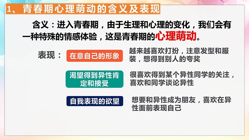 2.2+青春萌动+课件-2023-2024学年统编版道德与法治七年级下册第5页