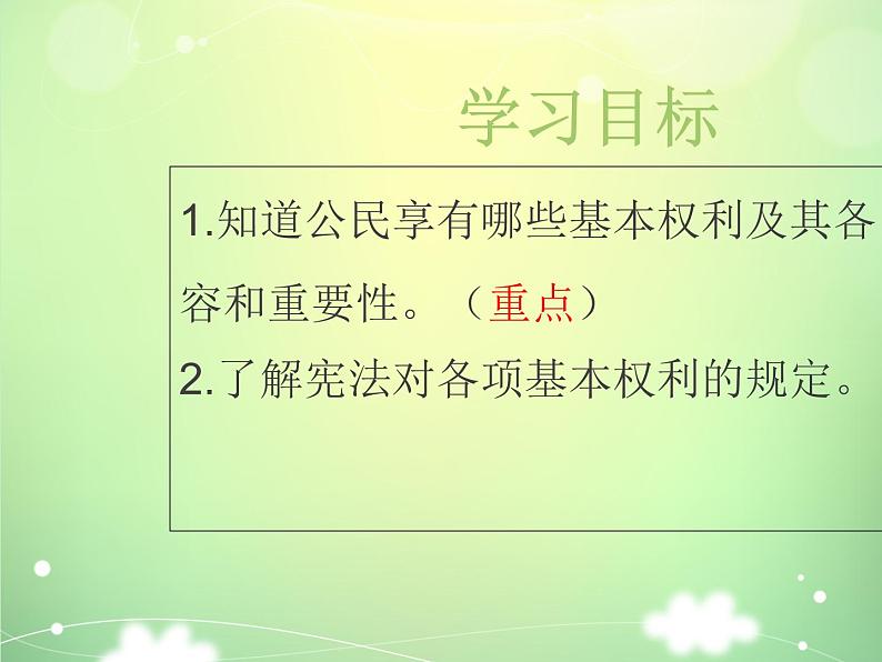 3.1公民基本权利 课件第2页