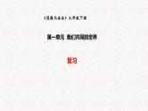 第一单元+我们共同的世界+复习课件-+2023-2024学年统编版道德与法治九年级下册+