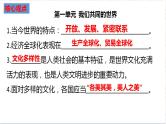 第一单元+我们共同的世界+复习课件-+2023-2024学年统编版道德与法治九年级下册+