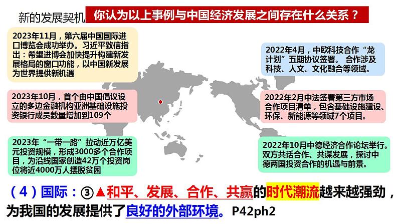 4.1中国的机遇与挑战课件-2023-2024学年统编版道德与法治九年级下册 (1)第8页