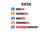 4.1+青春的情绪+课件-2023-2024学年统编版道德与法治七年级下册