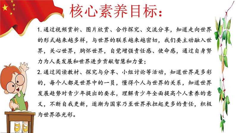 5.1+走向世界大舞台+课件-2023-2024学年统编版道德与法治九年级下册 (1)第2页