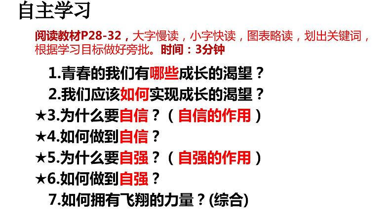 3.1+青春飞扬+课件-2023-2024学年统编版道德与法治七年级下册第3页