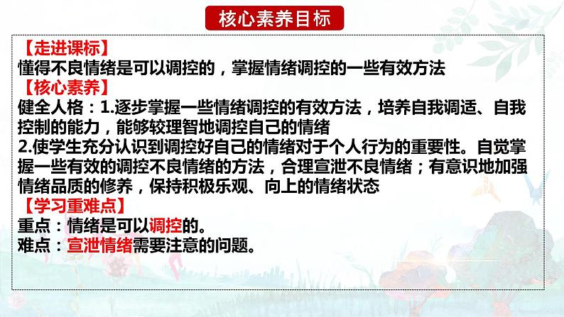 4.1+青春的情绪+课件-2023-2024学年统编版道德与法治七年级下册03