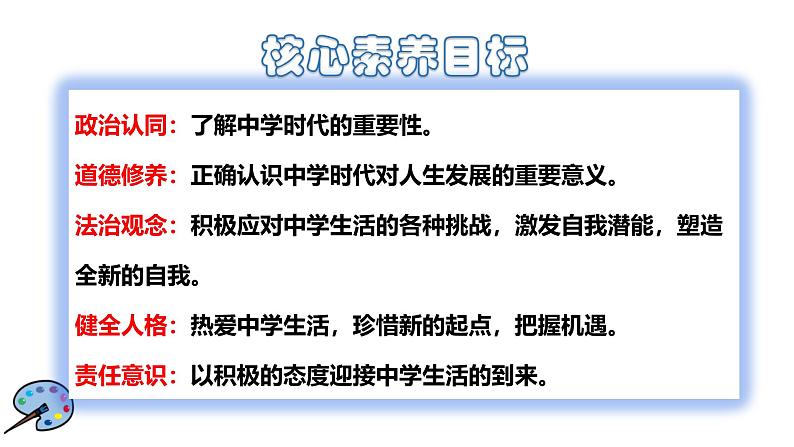 部编版初中道法7上 第1单元 少年有梦 1.1.1 奏响中学序曲 课件+教案+导学案+练习题03
