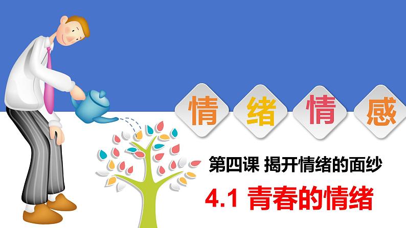 4.1+青春的情绪+课件-2023-2024学年统编版道德与法治七年级下册第1页