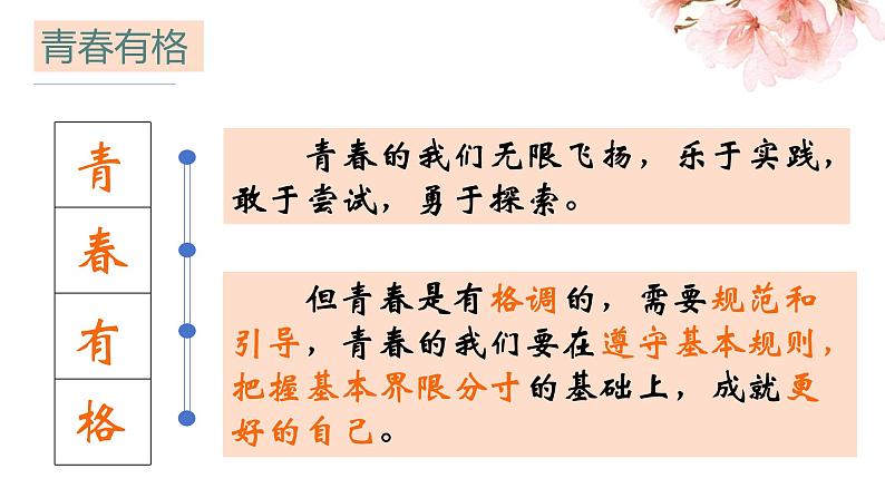 3.2+青春有格+课件-2023-2024学年统编版道德与法治七年级下册 (1)第4页