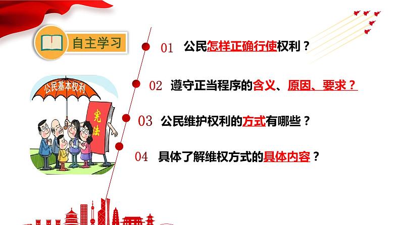 3.2+依法行使权利+课件-2023-2024学年统编版道德与法治八年级下册第3页