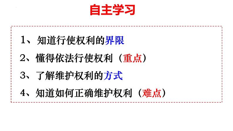 3.2+依法行使权利+课件-2023-2024学年统编版道德与法治八年级下册 (1)第2页