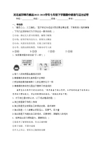 河北省邯郸市魏县2022-2023学年七年级下学期期中道德与法治试卷(含答案)