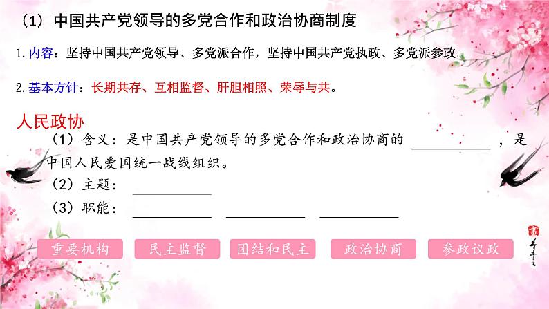 第三单元+人民当家作主+复习课件-2023-2024学年统编版道德与法治八年级下册第6页