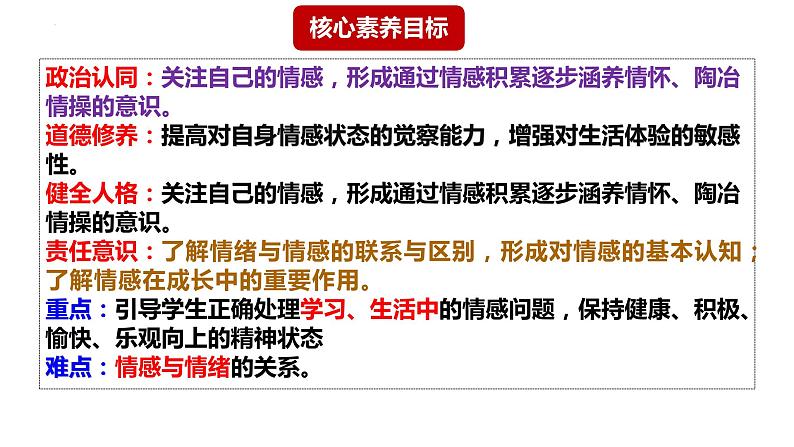 5.1 我们的情感世界（同步课件） -2023-2024学年七年级道德与法治下册 （统编版） (2)第3页