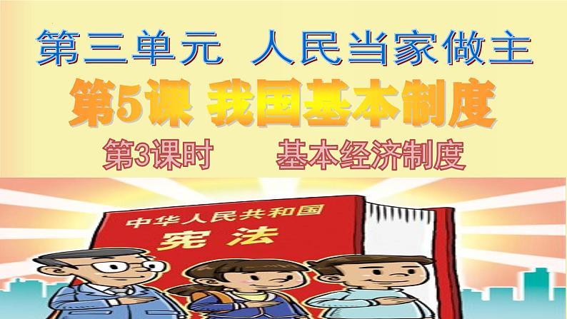 5.3 基本经济制度  课件-部编版2023-2024学年道德与法治八年级下册01