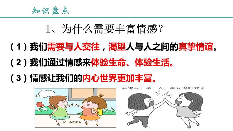 5.1+我们的情感世界+课件-2023-2024学年统编版道德与法治七年级下册+07