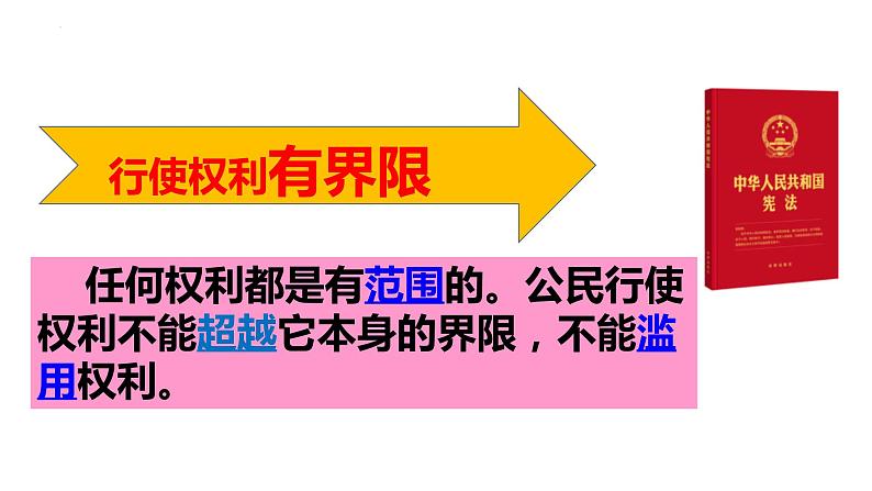 3.2+依法行使权利+课件-2023-2024学年统编版道德与法治八年级下册第4页