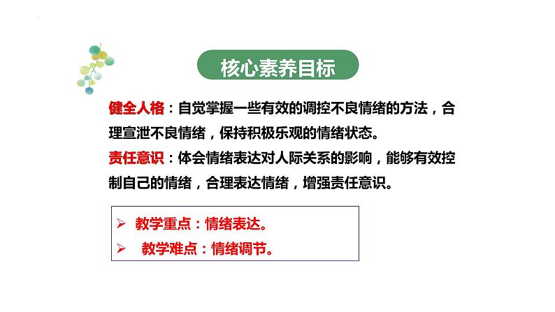 4.1+青春的情绪+课件-2023-2024学年统编版道德与法治七年级下册 (2)第2页