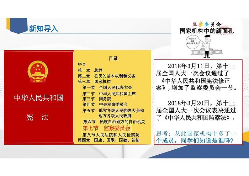 6.4+国家监察机关+课件-2023-2024学年统编版道德与法治八年级下册第1页