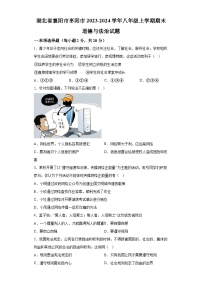 湖北省襄阳市枣阳市2023-2024学年八年级上学期期末 道德与法治试题（含解析）