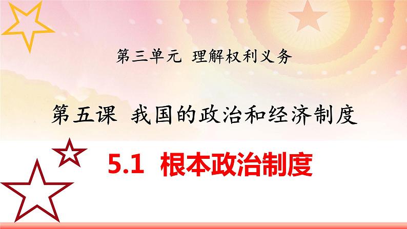 5.1根本政治制度（教学课件）八年级道德与法治下册（部编版）01