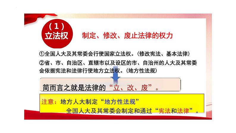 6.1+国家权力机关+课件-2023-2024学年统编版道德与法治八年级下册第8页