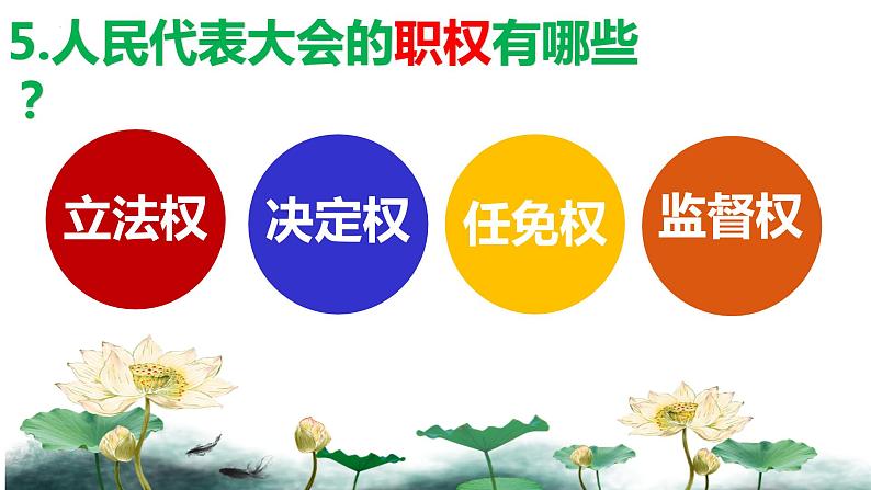 6.1+国家权力机关+课件-2023-2024学年统编版道德与法治八年级下册 (3)第6页