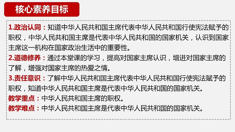 6.2 中华人民共和国主席  课件-2023-2024学年八年级道德与法治下册第4页