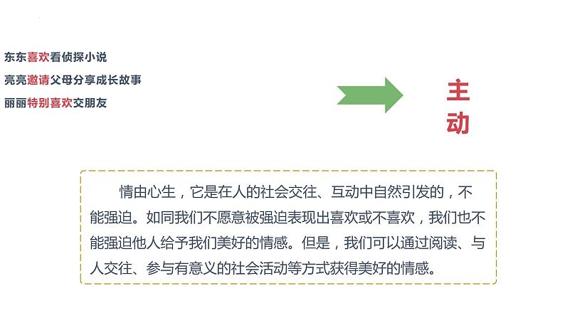 5.2 在品味情感中成长  课件 -2023-2024学年统编版道德与法治七年级下册07