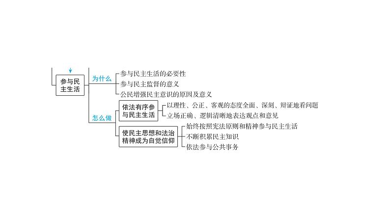 2024河南中考道德与法治一轮复习九年级上册第三课 追求民主价值课件（张PPT)第4页