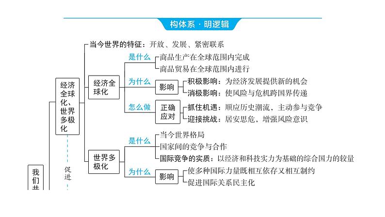 2024河南中考道德与法治一轮复习九年级下册第一单元 我们共同的世界课件第3页