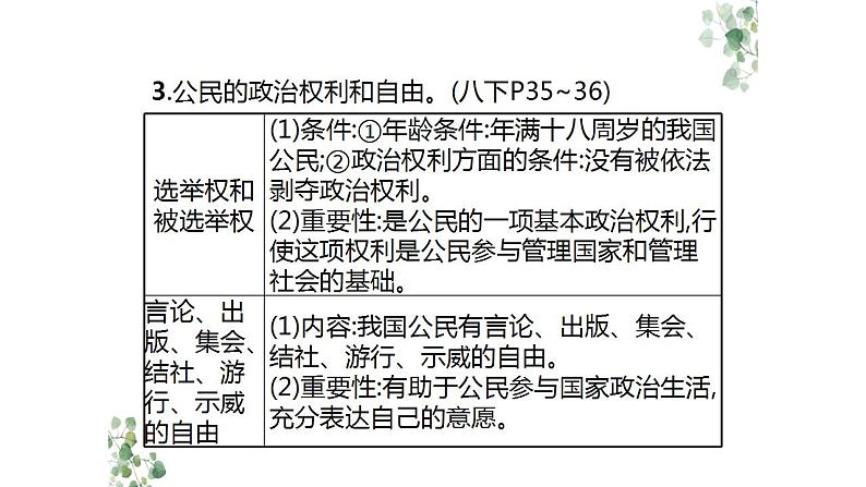 2024年广东中考道德与法治一轮总复习课件 专题二 行使权利 履行义务第7页