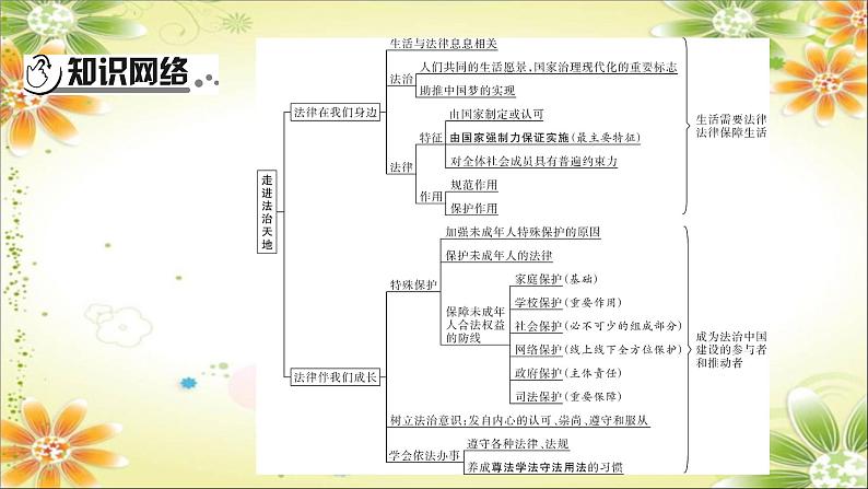 2024年中考道德与法治一轮复习课件（甘肃专用）七年级下册第四单元　走进法治天地03