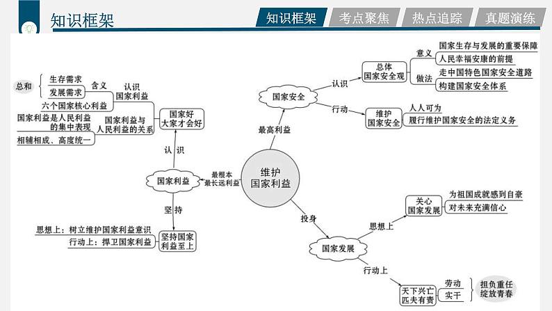 中考道德与法治一轮复习考点过关课件专题14 维护国家利益（含答案）第4页