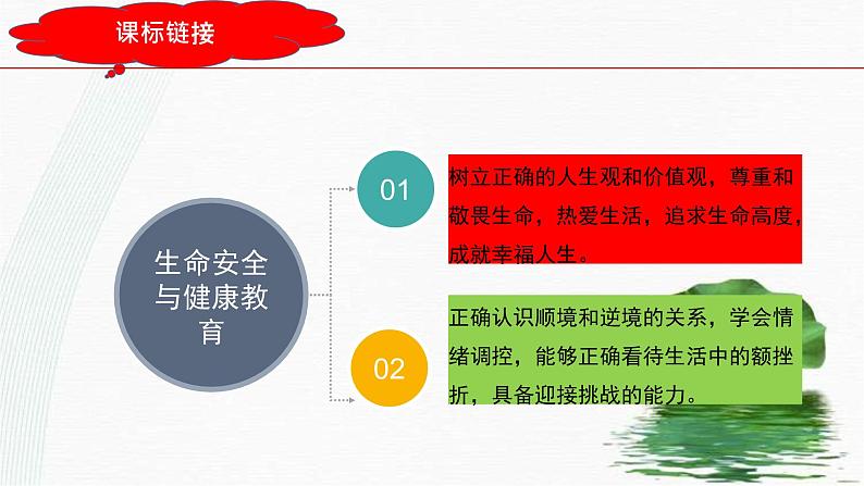 中考道德与法治一轮复习单元复习过关练课件专题04：生命的思考（含答案）03