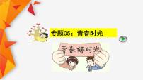 中考道德与法治一轮复习单元复习过关练课件专题05：青春时光（含答案）