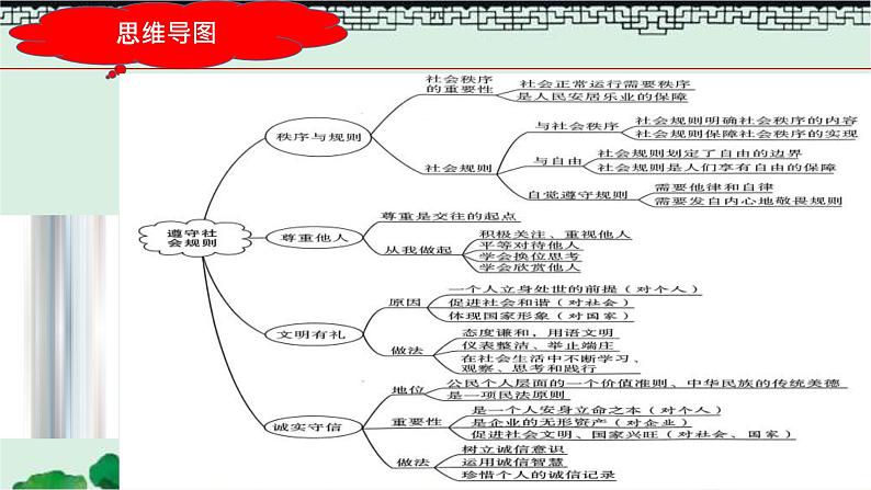 中考道德与法治一轮复习单元复习过关练课件专题10：遵守社会规则（含答案）04