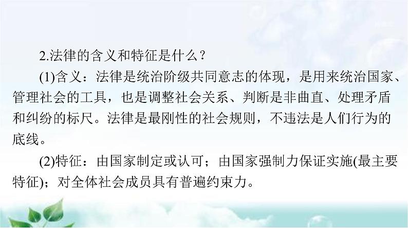 中考道德与法治总复习专题六知法守法特殊保护课件第4页