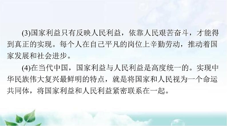 中考道德与法治总复习专题九捍卫国家利益维护国家统一课件第5页