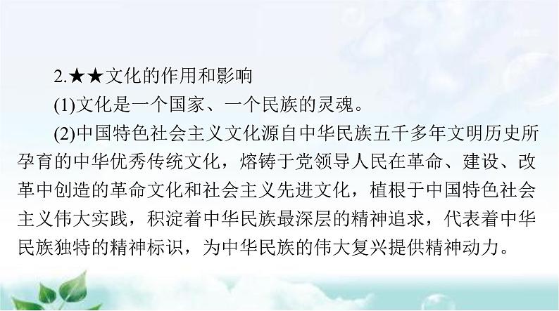 中考道德与法治总复习专题一0弘扬中华文化培育民族精神课件第5页