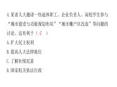 中考道德与法治复习第四章社会建设专题一1政治制度国家安全课件
