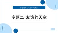 中考道德与法治一轮专题复习课件专题二 友谊的天空（含答案）