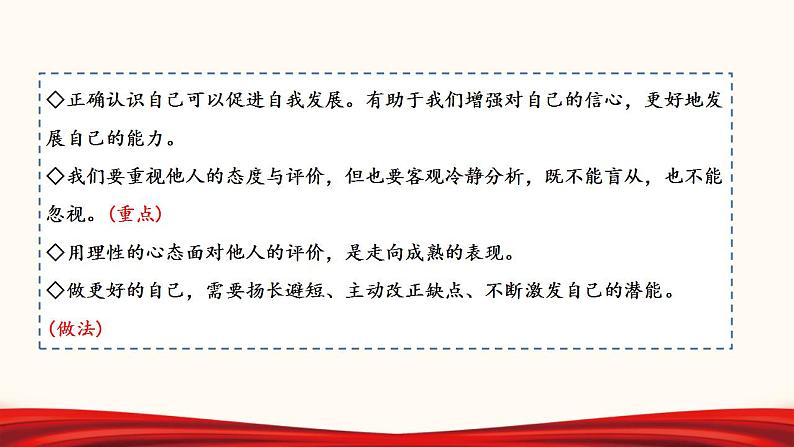 中考道德与法治一轮夯实基础精品课件专题01 成长的节拍（含答案）第7页