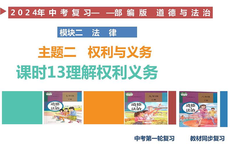 八年级下册第二单元+理解权利义务+课件+-+2024年中考道德与法治一轮复习01