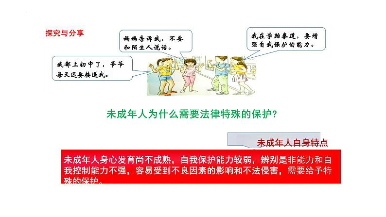 10.1+法律为我们护航+课件-2023-2024学年统编版道德与法治七年级下册07
