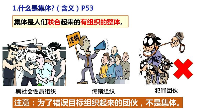 6.1 集体生活邀请我 课件-2023-2024学年统编版道德与法治七年级下册07