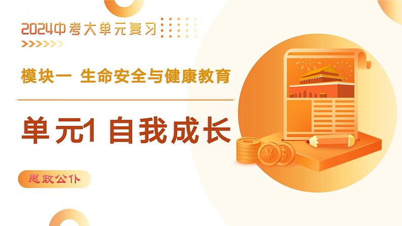 单元1 自我成长（示范课件）-2024年中考道德与法治二轮复习课件（全国通用）第4页