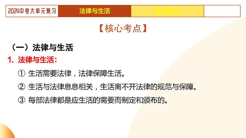 单元1 法律与宪法（示范课件）-2024年中考道德与法治二轮复习课件（全国通用）08