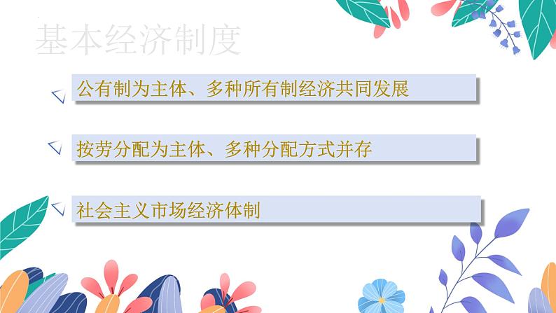 5.3 基本经济制度 课件-2022-2023学年部编版道德与法治八年级下册第1页