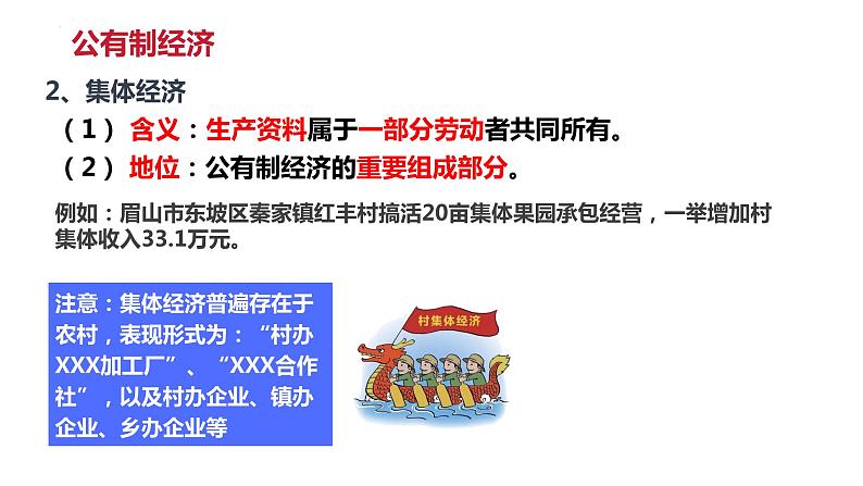 5.3 基本经济制度 课件-2022-2023学年部编版道德与法治八年级下册第7页